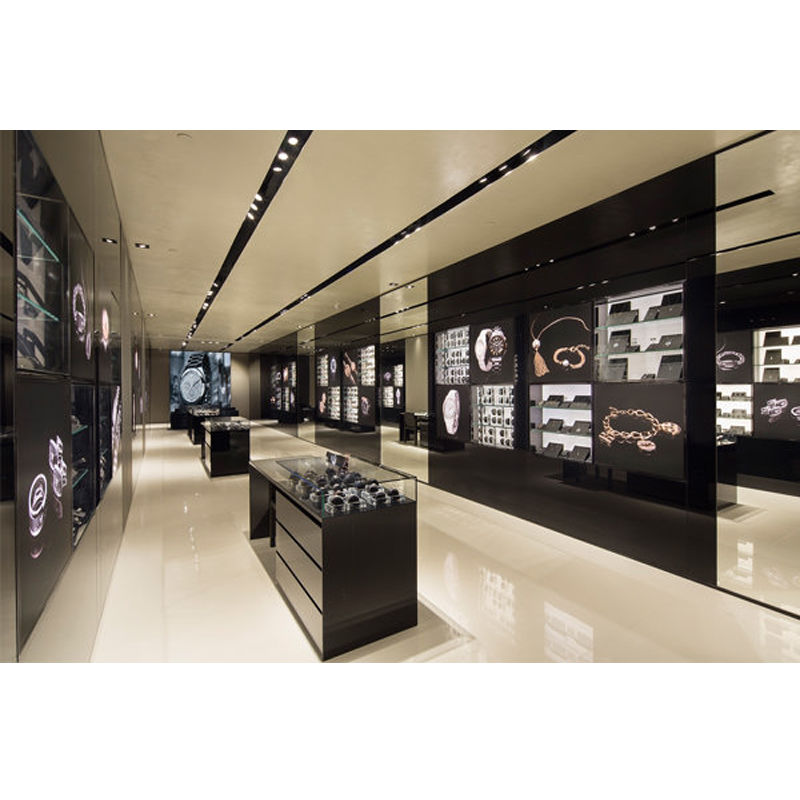 Luxury Watch Shop Display Counter Design