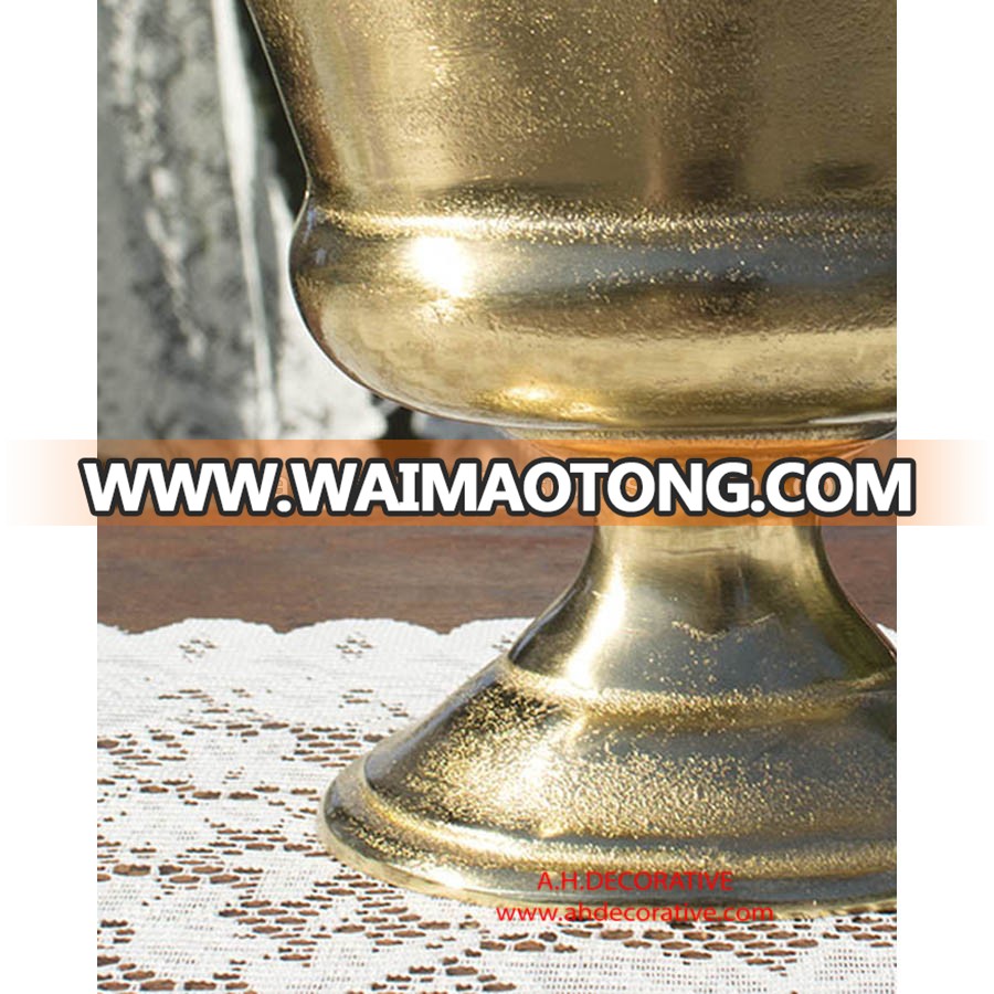 Metal Gold Compote Bowl Pedestal Base