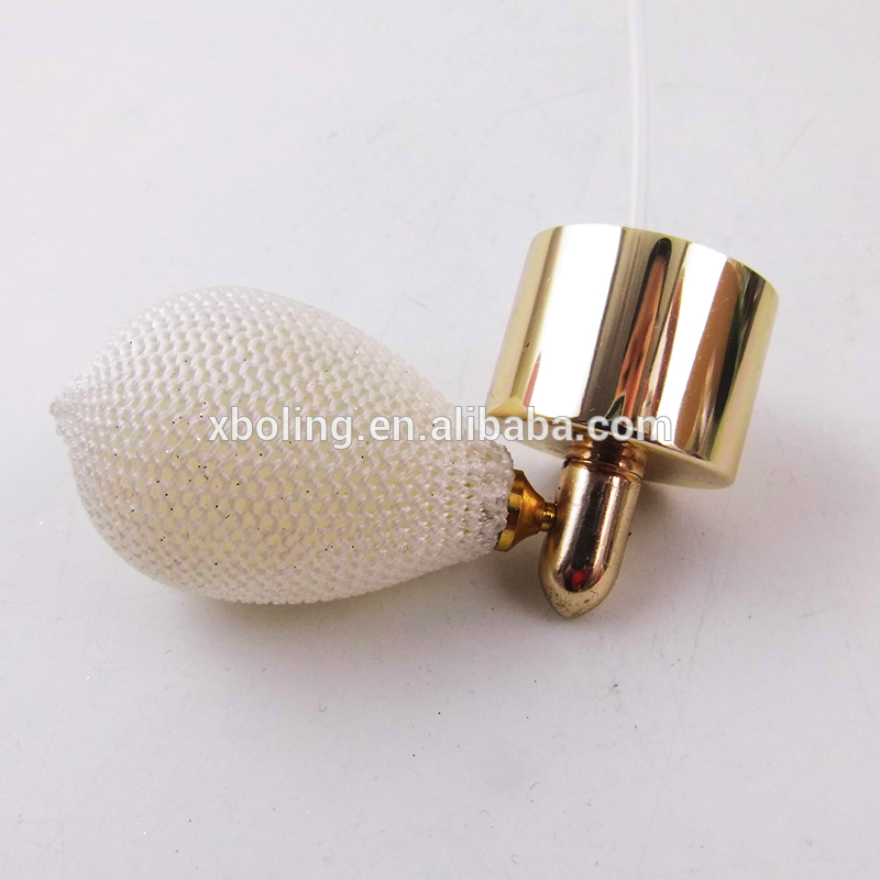 Hot sale 24/415 Gold Aluminium Perfume Atomizer Bulb Perfume Pump Spray in stock