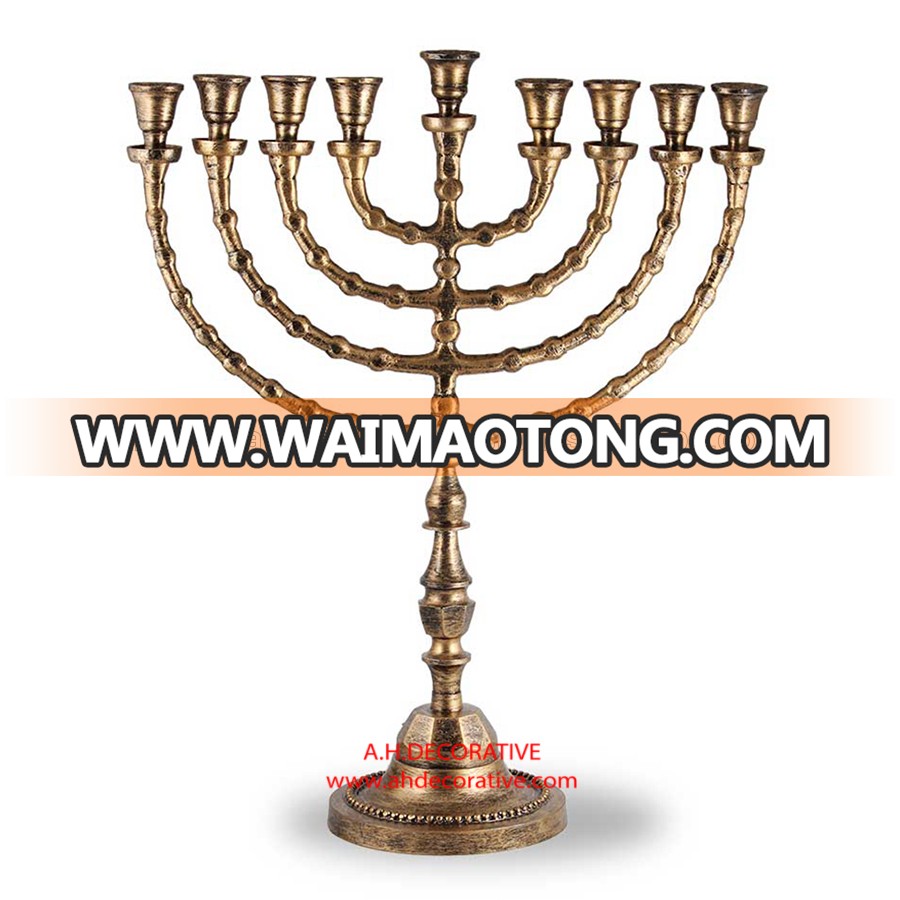 Pomegranate Cups On hanukah Menorah