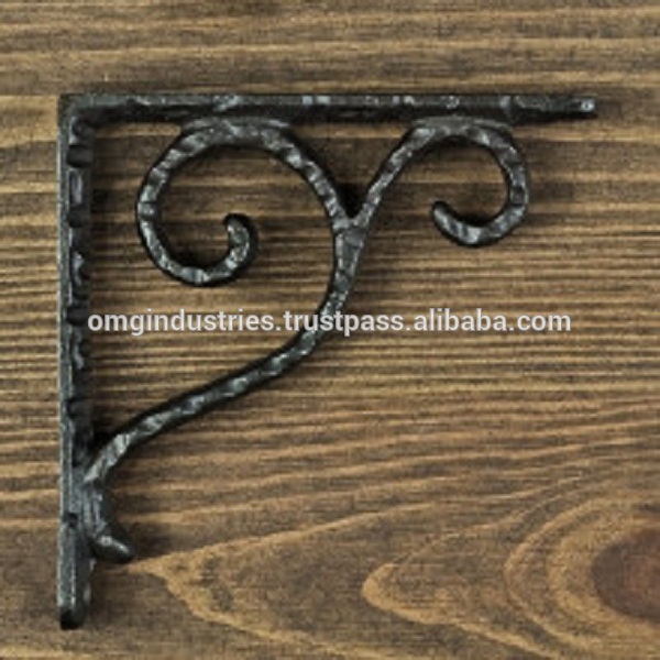 Cast Metal Decorative shelf Bracket