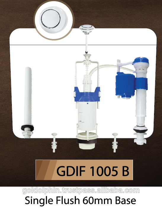 Close Coupled Internal Fitting - Single Flush 60mm Base