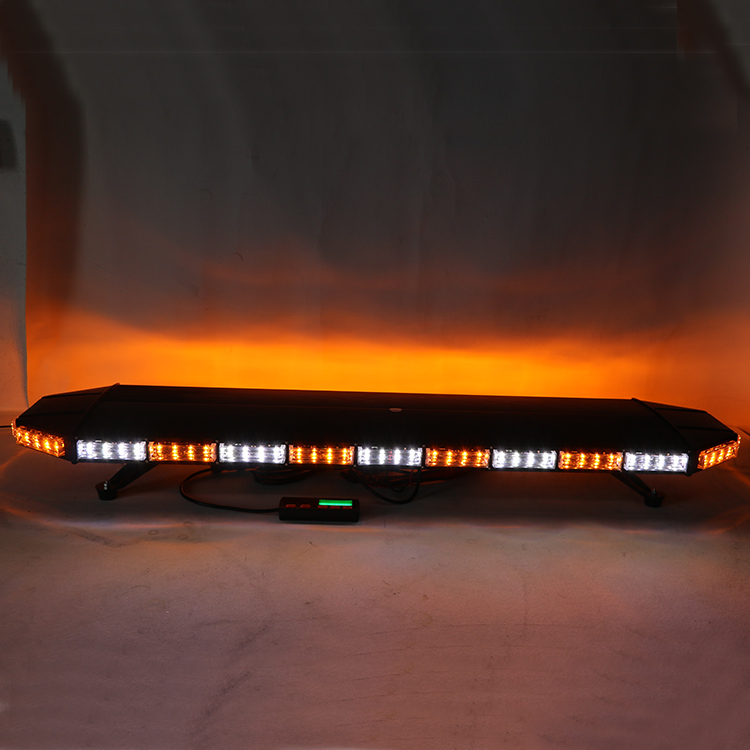 best price wholesale 122cm 96W traffic safety flare full size led light bar for police