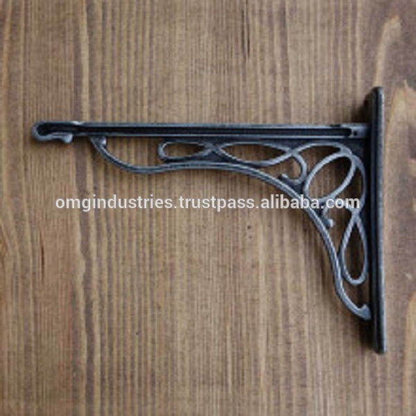 Cast Metal Decorative shelf Bracket