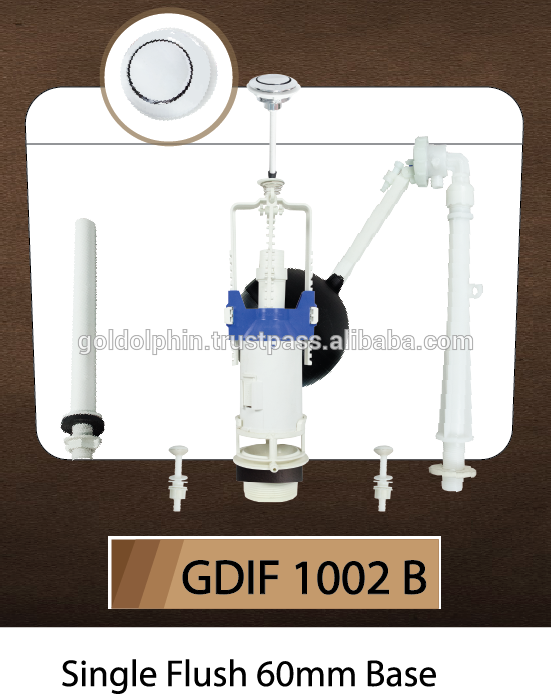 Close Coupled Internal Fitting - Single Flush 60mm Base