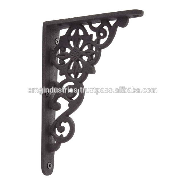 Antique Cast Iron Shelf Bracket Support Book Sink