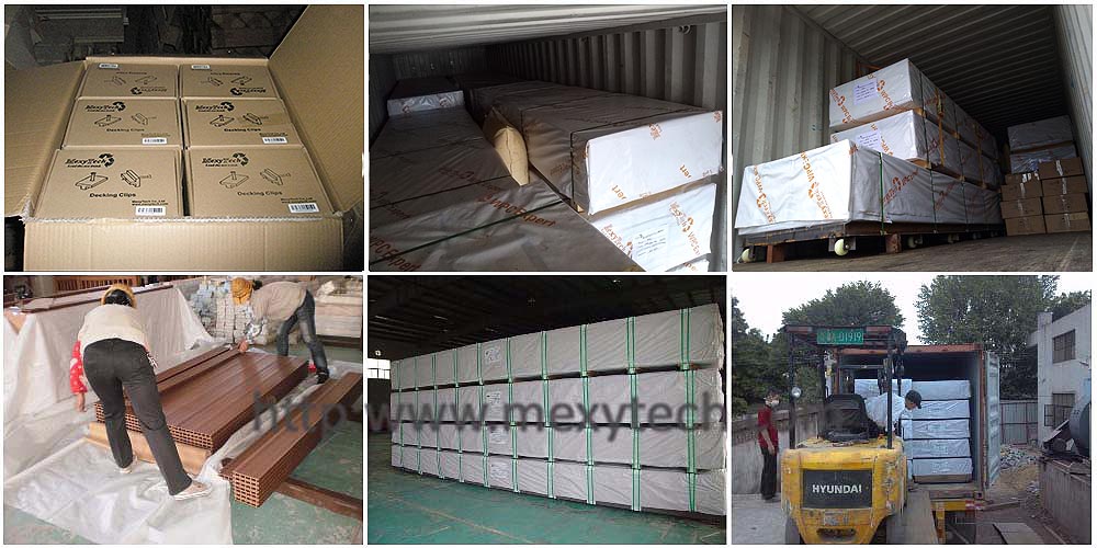 WPC Outdoor Artificial co-extrusion WPC decking