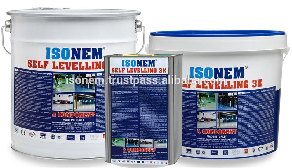 ISONEM SELF LEVELLING 3K FLOORING MATERIAL (Solventfree Epoxy Floor Coating)