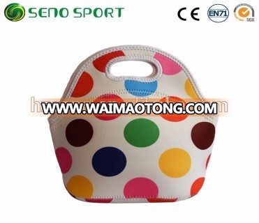 New Style Kids Sublimation Neoprene Lunch Bag For Sales