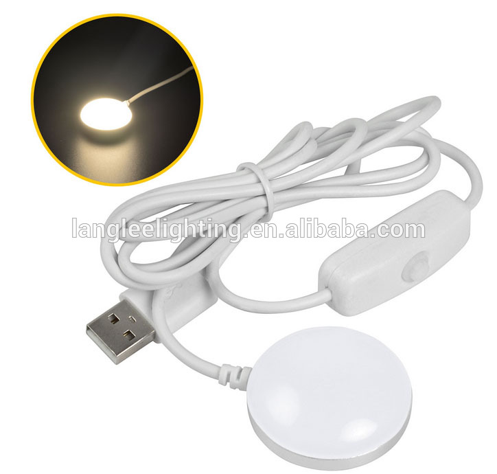 1.5M Long Wire 5V LED 3W Lamp USB