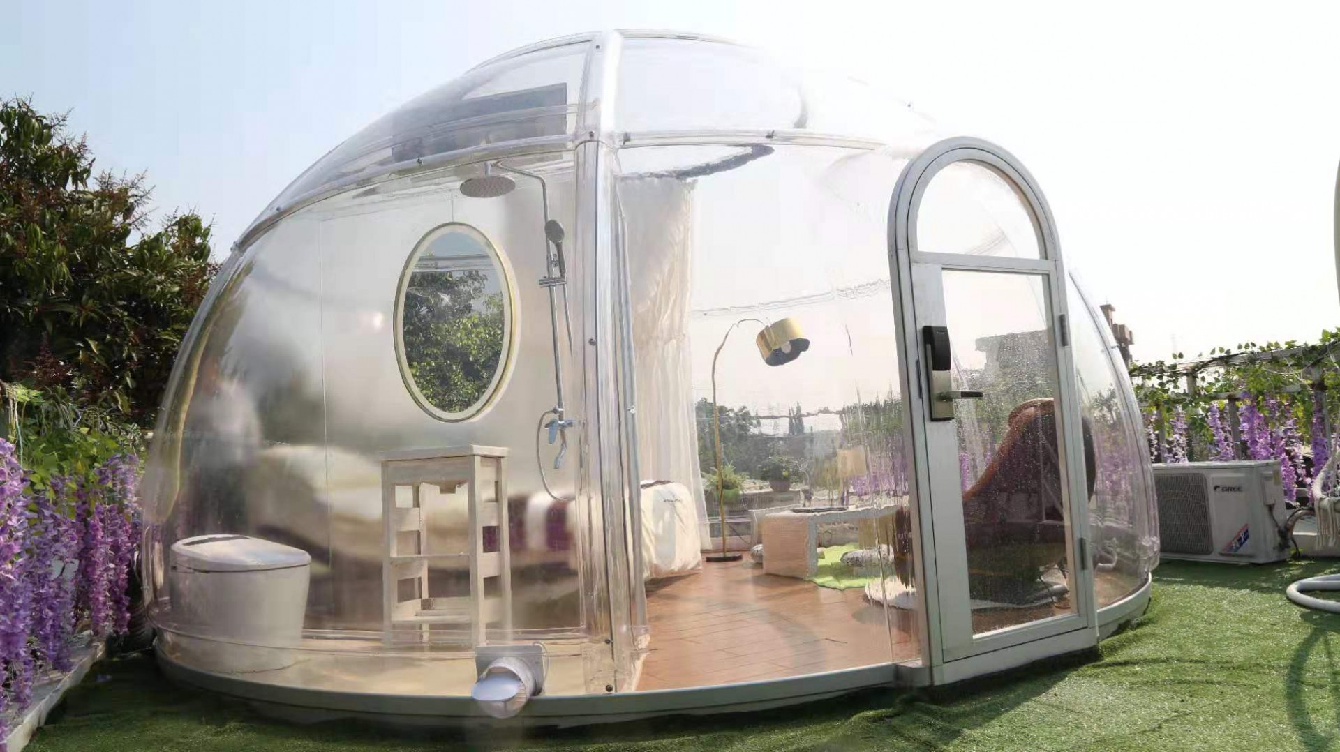 Luxury transparent Glamping House for resort or hotel