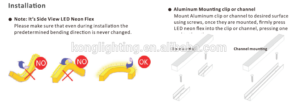 Programmable WS2811/SK6812 RGB Neon Strip