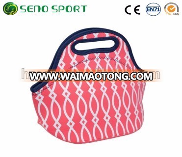 Made In China Stylish Reusable Neoprene Kids Lunch Bag For Sales