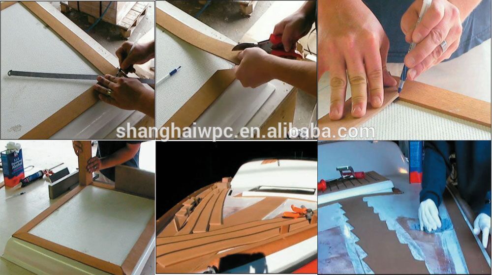 PVC soft boat decking for bare feet friendly in the sun