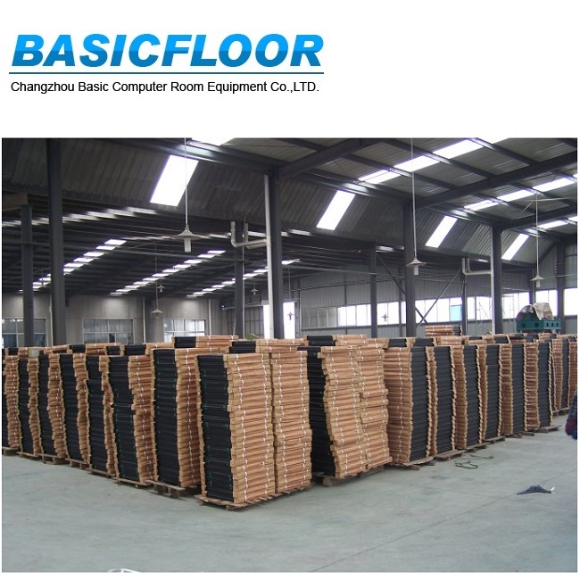 Wholesale China factory steel cementitious bare raised floor