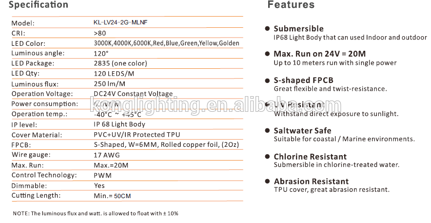 New Fashion SMD 2835 Neon Flex LED Strip