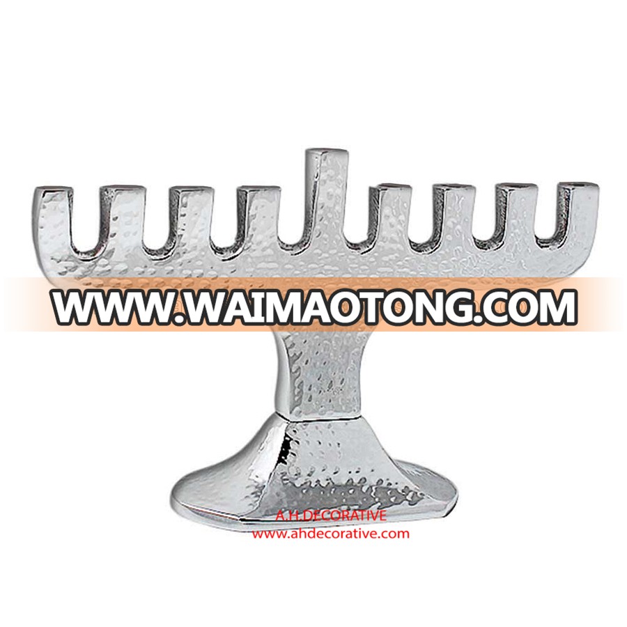 Aluminum Tree Menorah