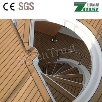 PVC soft boat decking for bare feet friendly in the sun