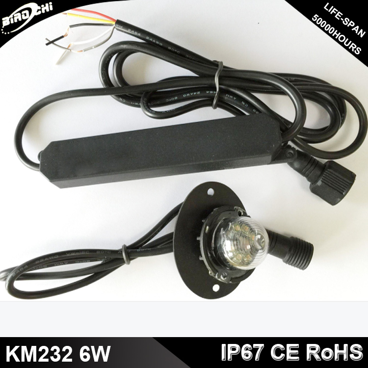 wholesale hot selling KM232 5.8cm 6W/12W/18W led light bar for police