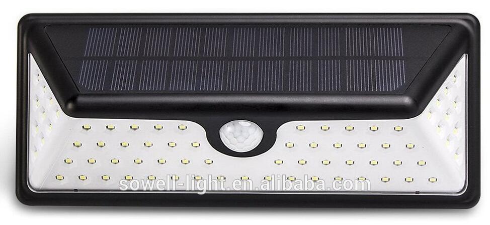 Super Bright 8 LED Solar PIR Motion Sensor Light Waterproof Outdoor Security Light