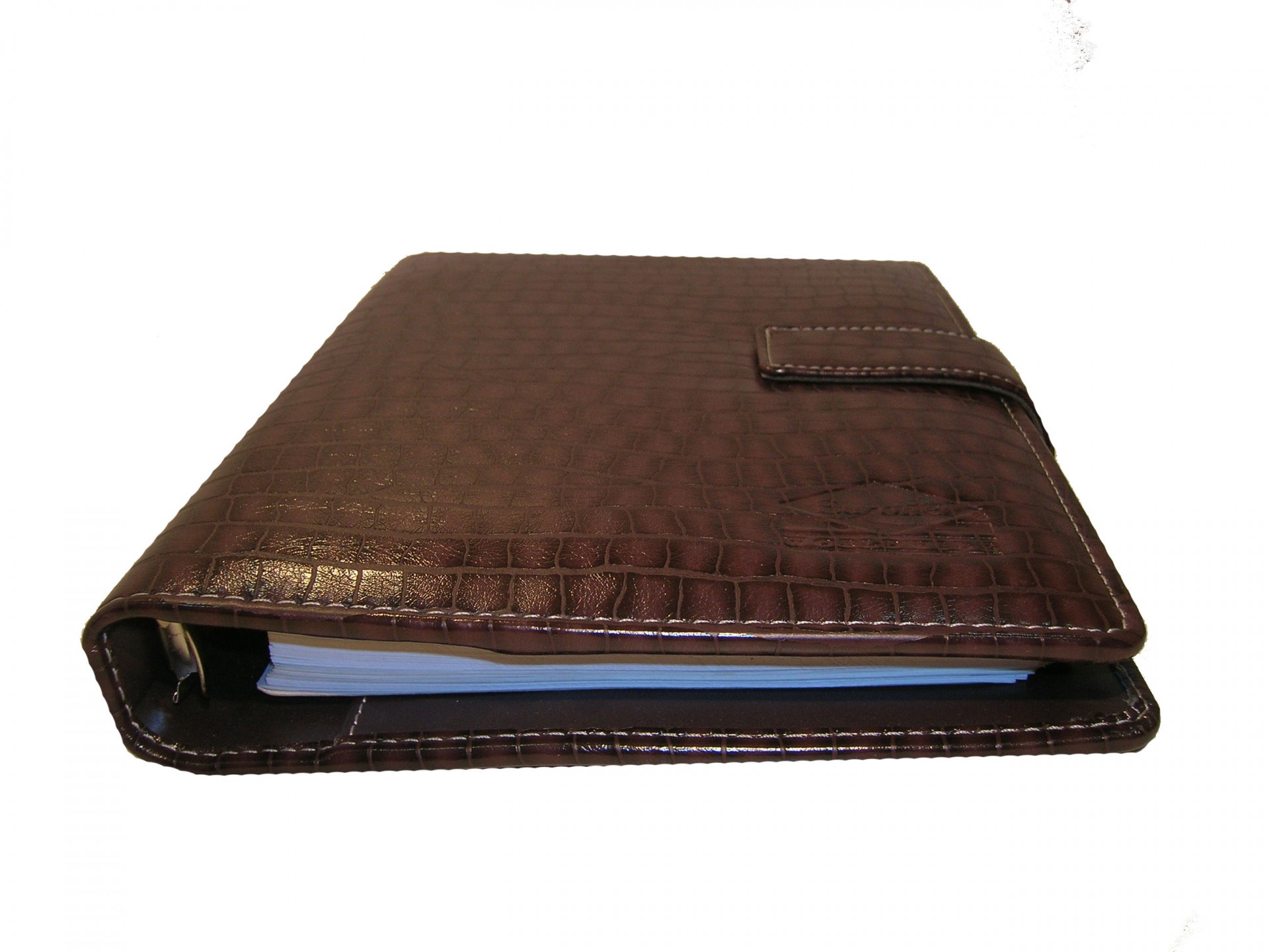 Multipurpose Leather organizer notebook - Burgundy Leather planner organizer for office purpose/ travel purpose