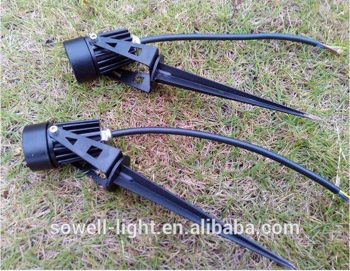 Best selling products outdoor solar garden ground spike light