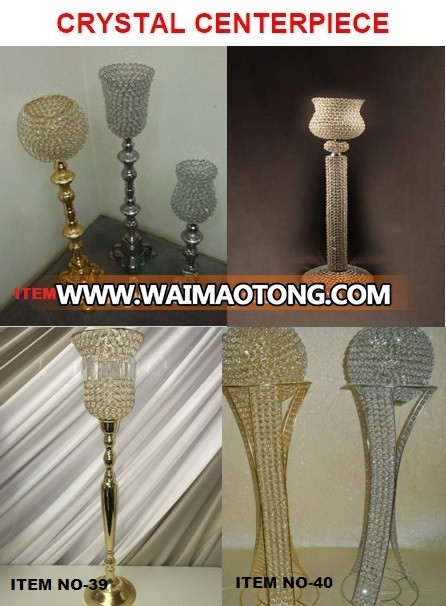 crystal beaded candelabra