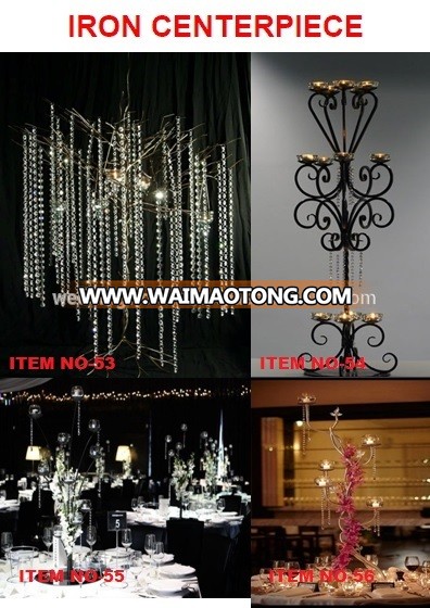 crystal beaded candelabra