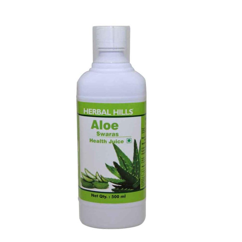 Herbalhills Pure Aloe vera drinking juice 500ml, No added sugar