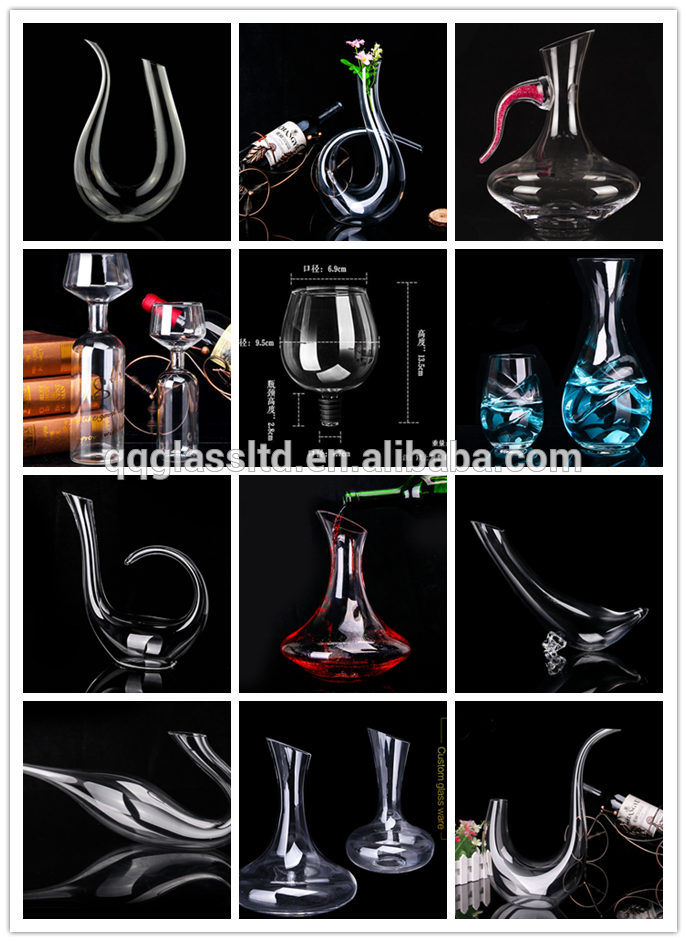 China wholesale Product Welcome Wholesale 800ml wine glass decanter set