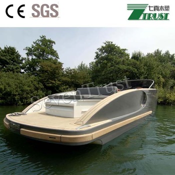 PVC soft boat decking for bare feet friendly in the sun