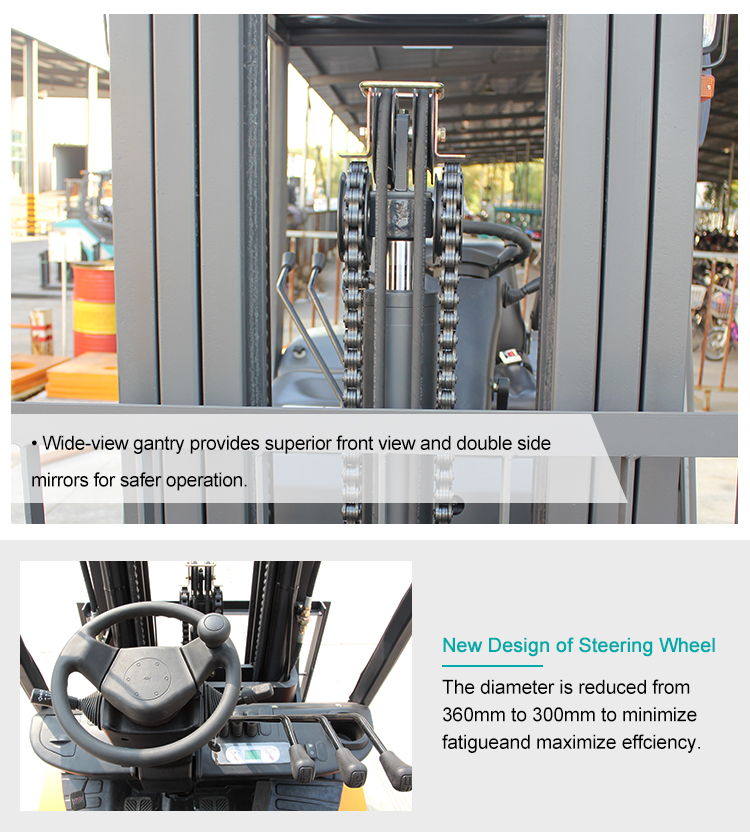 Sinolift CPCD30G manufacturing 3.0 Ton Diesel Forklift with international standards