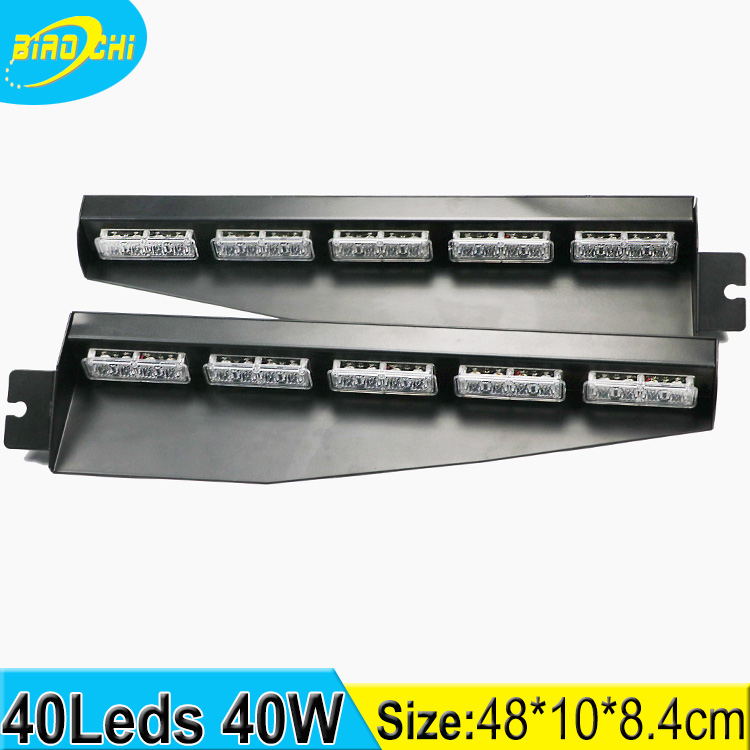 manufacturer flashing led visor warning light bar for police