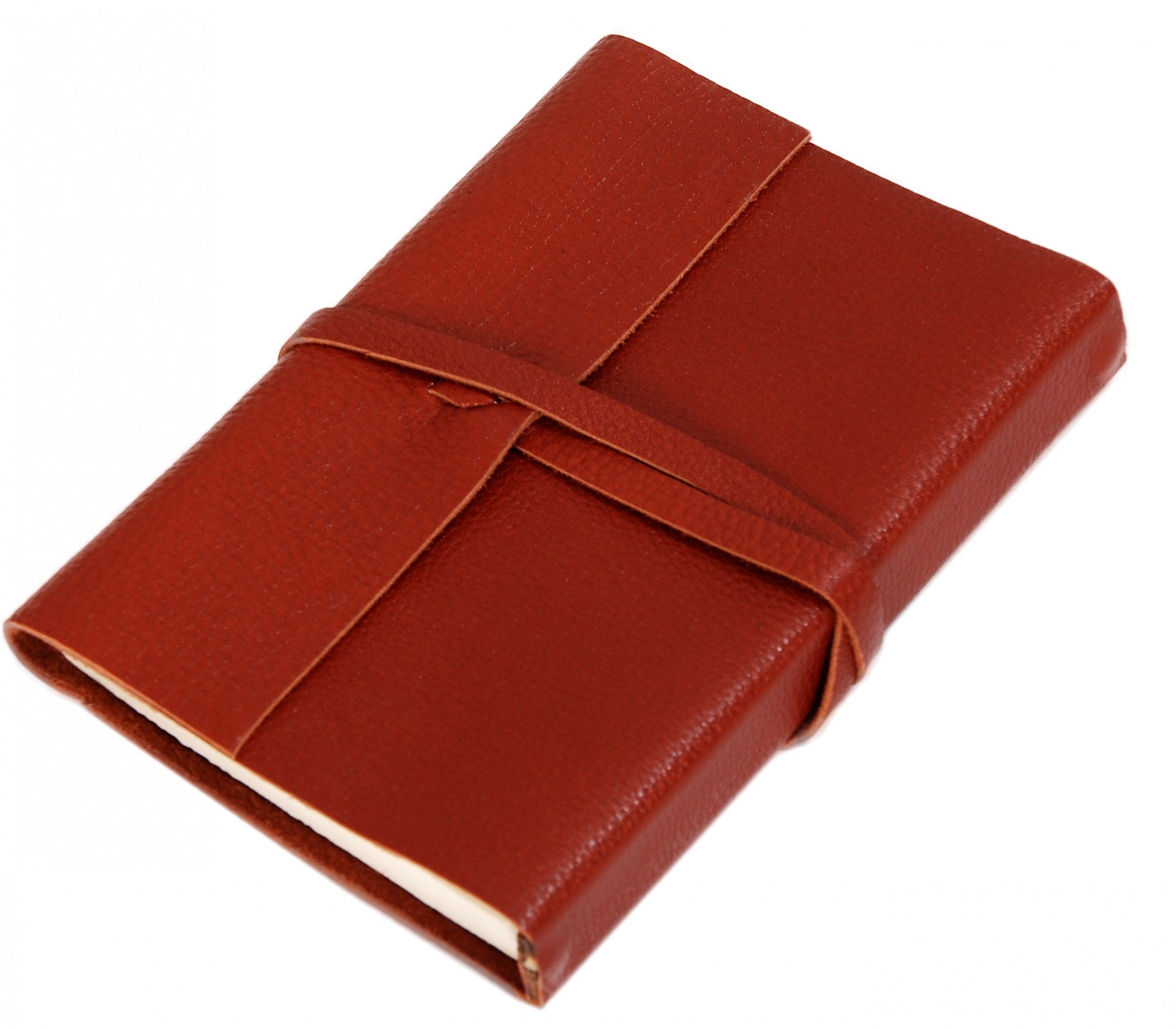 Leather Blank Note Plain Vintage Style Leather String Closure Blank Organizer Notepad Planner