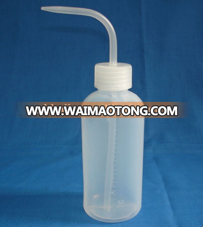 Laboratory Clear Plastic Washing Bottle With 250ml