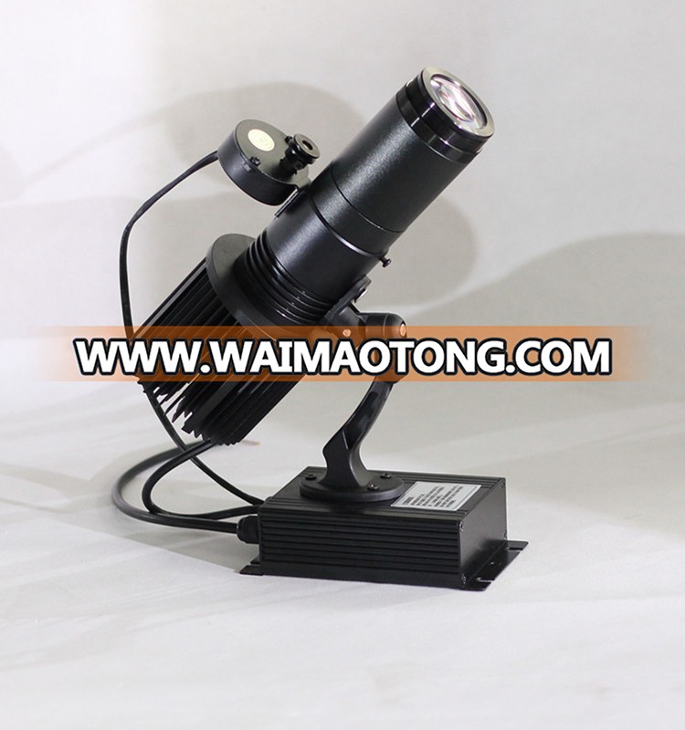 Rotating 40W logo projector flashlight LED decoration light with5000 lumens displaying