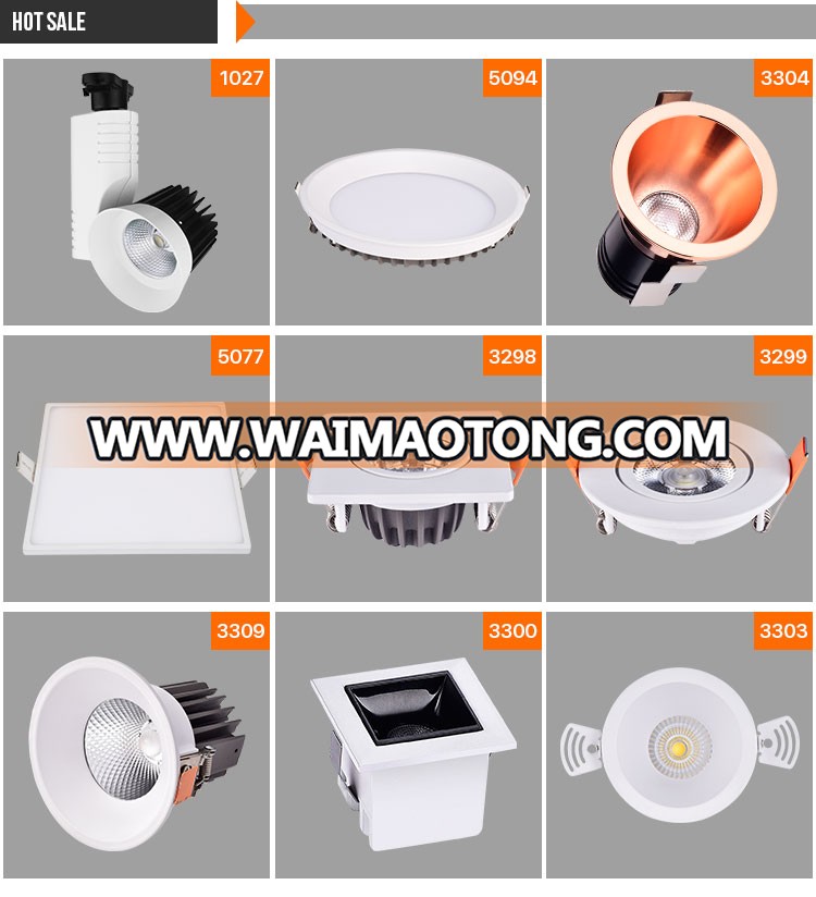 2 Heads Aluminum 2*20 40W Recessed Light Led Grille Light Ce Rohs Approved Led Grille Light