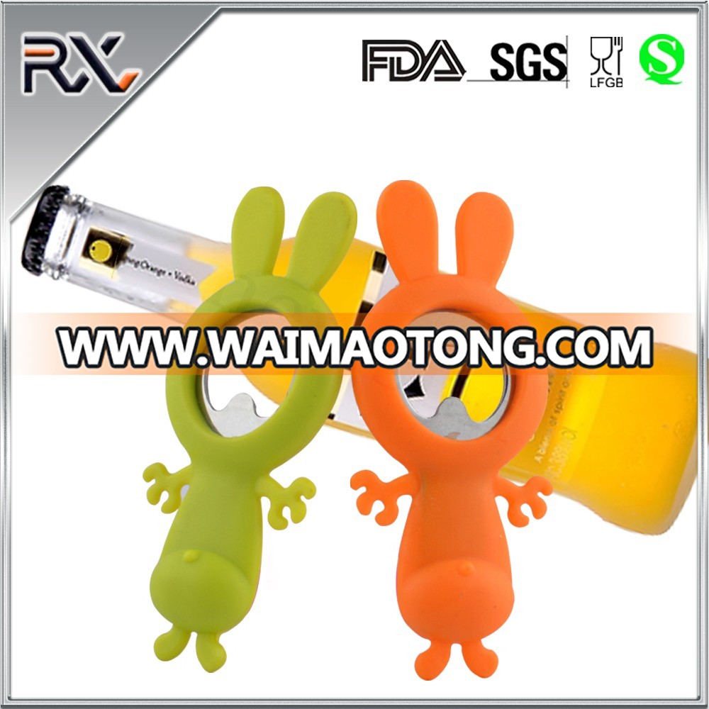 100% food-grade silicone Home & garden bottle opener,silicone bottle opener