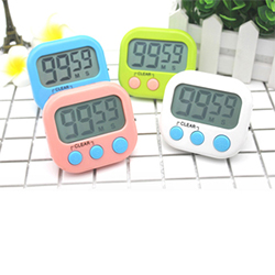 White Large Alarm Countdown Digital Kitchen Timer Lcd Small Digital Kitchen Timer For Cooking Workout Play