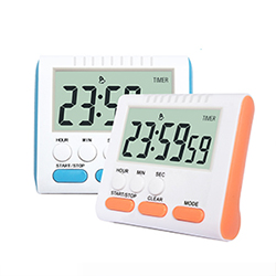 White Large Alarm Countdown Digital Kitchen Timer Lcd Small Digital Kitchen Timer For Cooking Workout Play