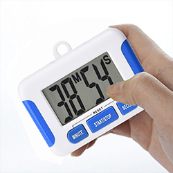 White Large Alarm Countdown Digital Kitchen Timer Lcd Small Digital Kitchen Timer For Cooking Workout Play