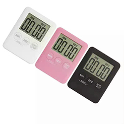 White Large Alarm Countdown Digital Kitchen Timer Lcd Small Digital Kitchen Timer For Cooking Workout Play