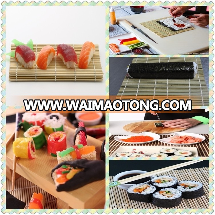 Factory bamboo sushi roll Japanese Sushi Making Kit sushi rolling mats