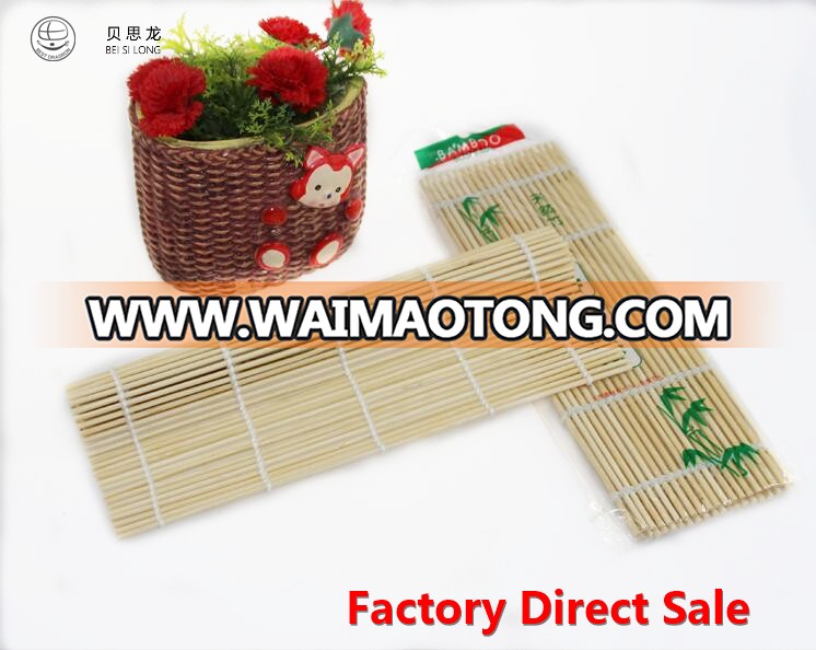 Factory bamboo sushi roll Japanese Sushi Making Kit sushi rolling mats