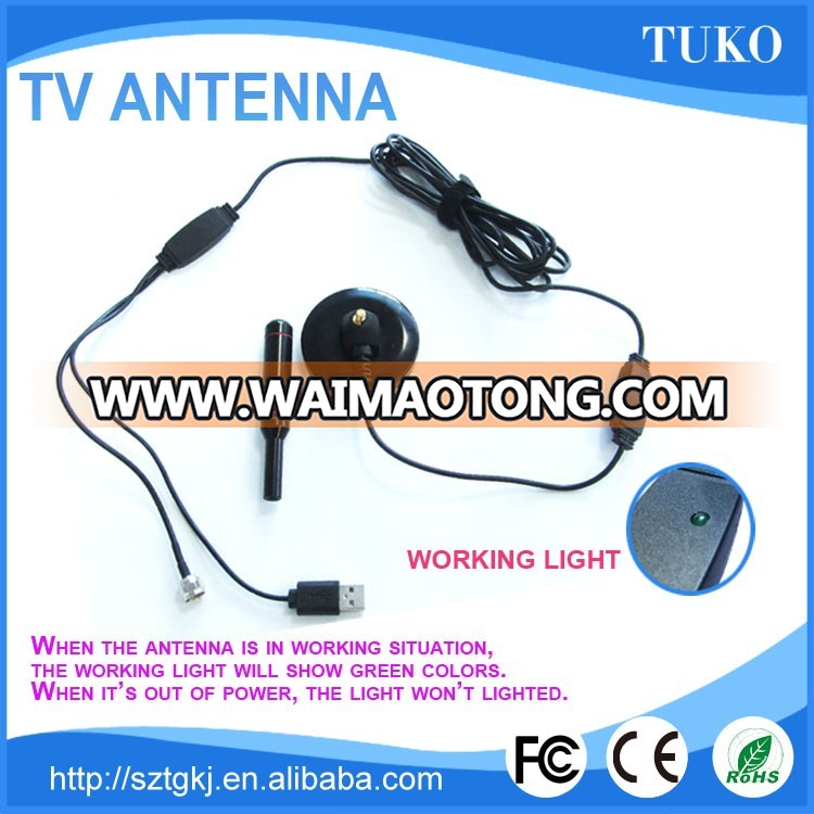 Wholesale high gain 25db ATSC DVB-T DVB-T2 indoor digital TV antenna amplifier