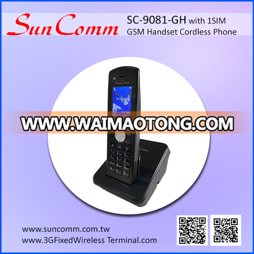 SC-9068-GH CE ceritification GSM Handset Phone Cordless with single sim