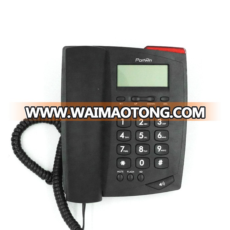 China supplier new style lcd display corded telephones