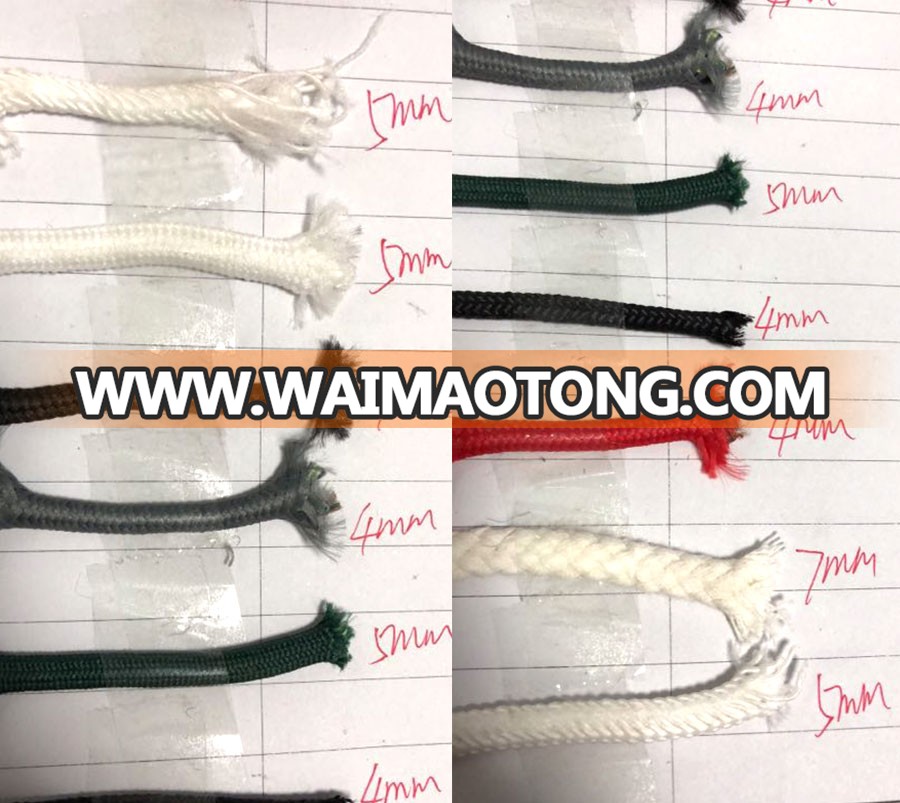 2mm 3mm 4mm 5mm 6mm Twisted Cotton Braid Cord