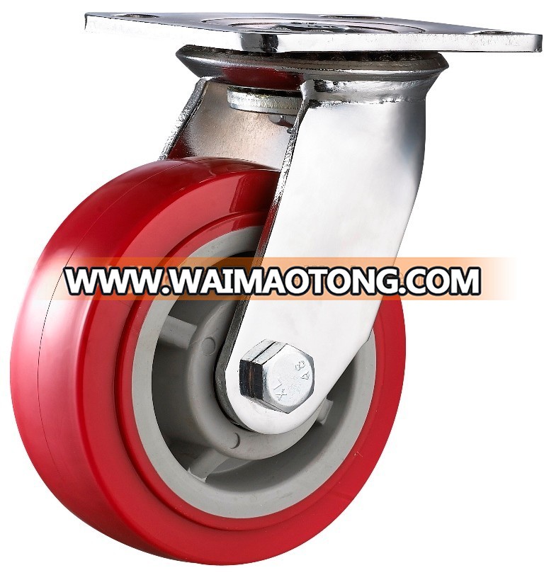 Industrial Hot Sale Swivel Heavy Duty PU Caster Wheels