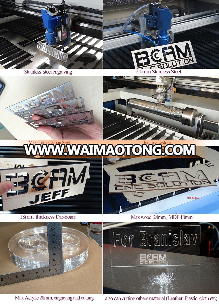 Factory Supply Laser Cutting Engraving Machine For me<em></em>tal MDF Wood Acrylic 130W/150W/260W